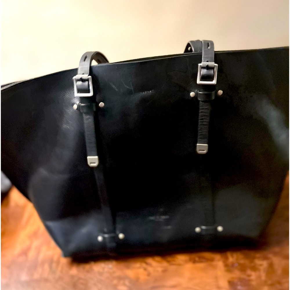 Rag and Bone Leather Bone Field Tote Bag